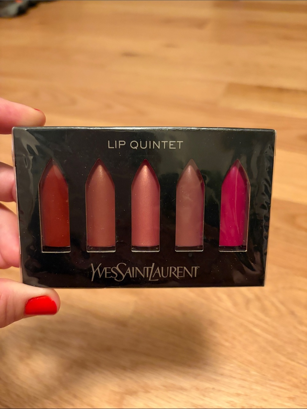 Yves Saint Laurent Lip Quintet — Red, Nude, Mauve, Pink, Fuchsia - Picture 1 of 2
